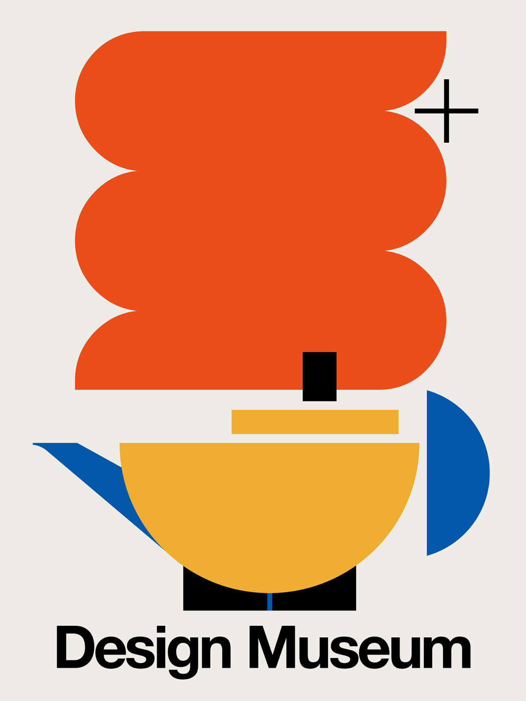 Graphic illustration Bauhaus style, by Bo Lundberg