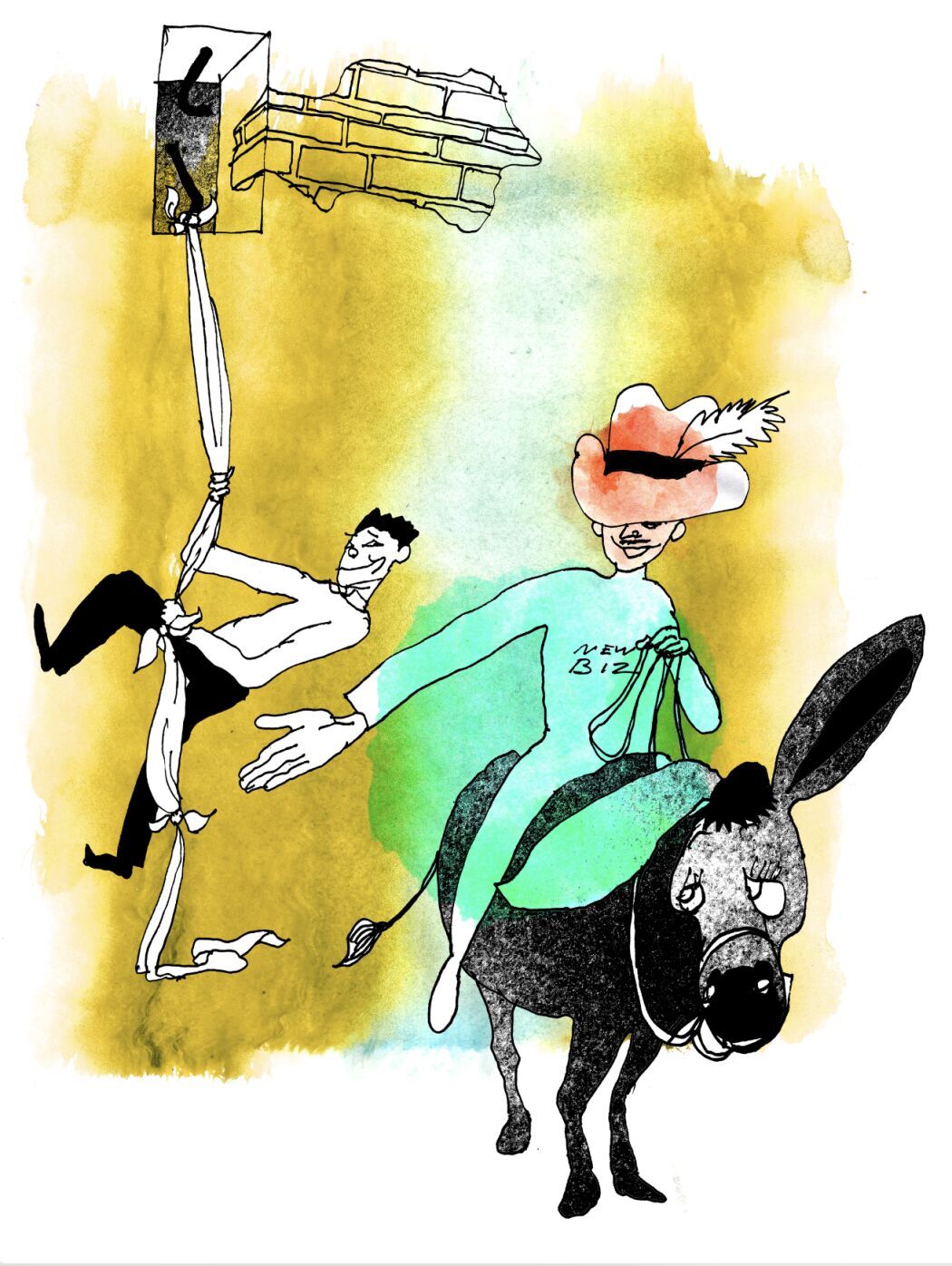 Illustration by the amazing illustrator Dennis Eriksson