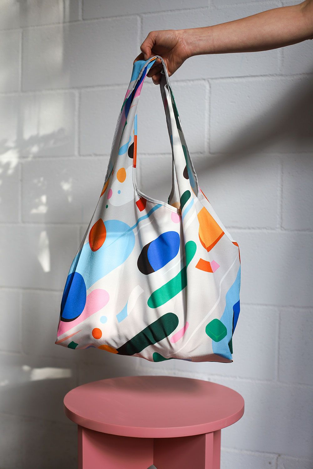 Happy colors pattern by illustrator Petra Eriksson