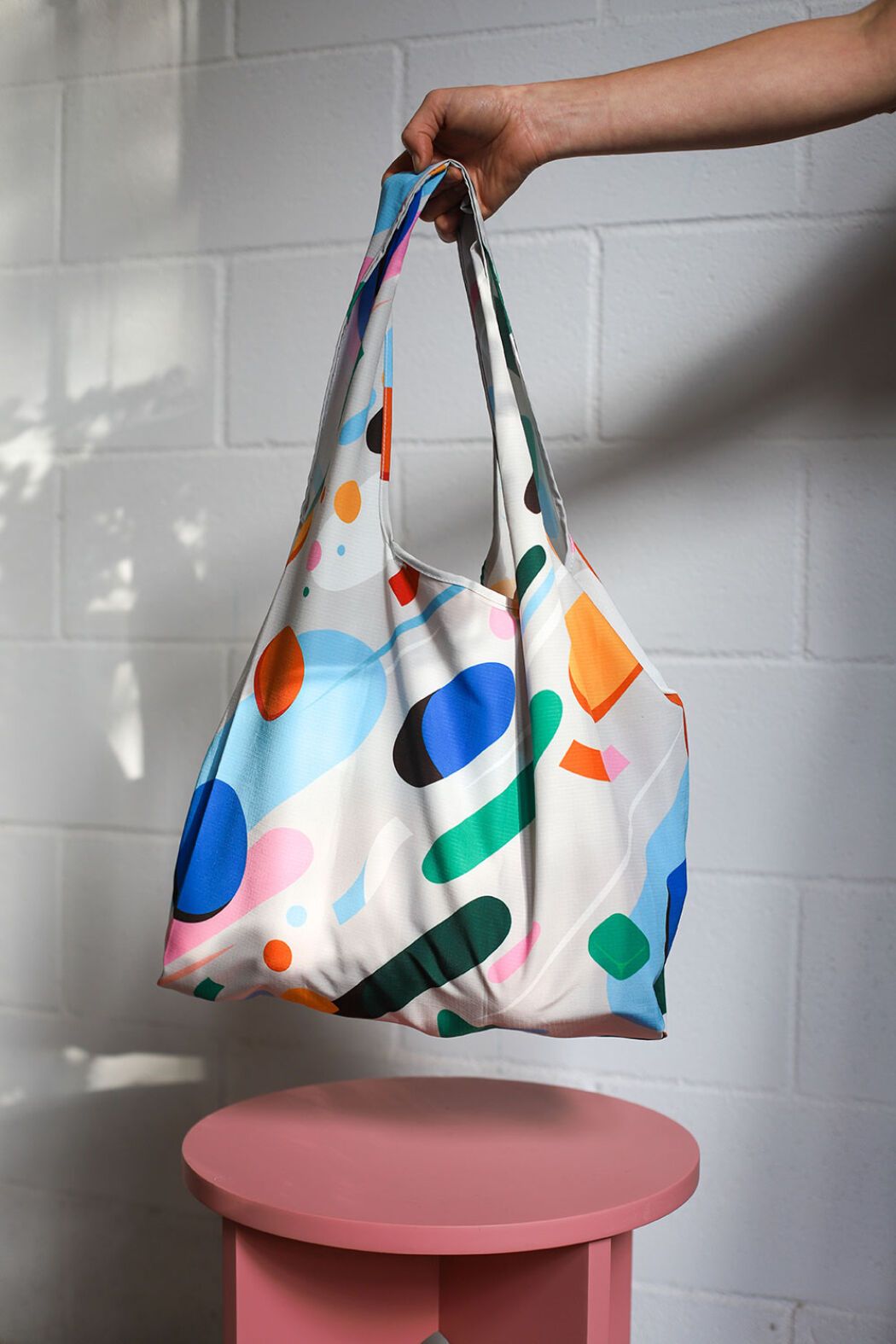 Happy colors pattern by illustrator Petra Eriksson