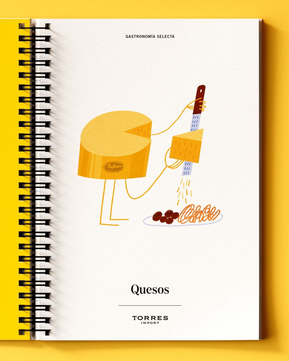 Fun graphic retro food illustrations by Klas Fahlén
