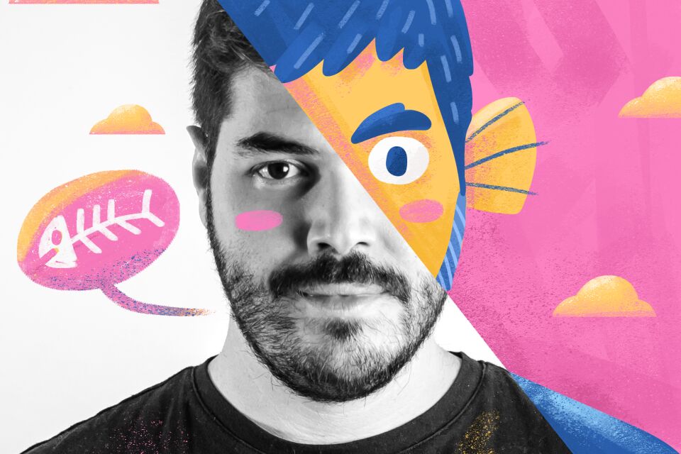 Portrait 3D artist and character designer Miguel Guercio
