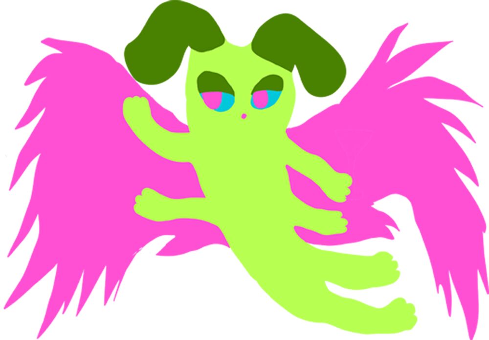 Illustrated character by the artist Yoyo Nasty