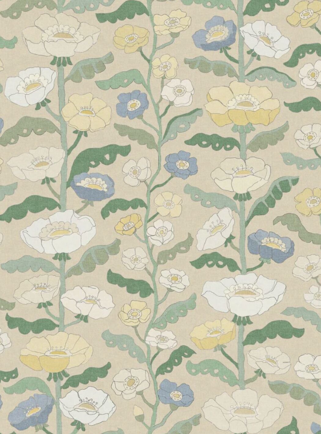 Pattern design for wallpaper company by Astrid Wilson