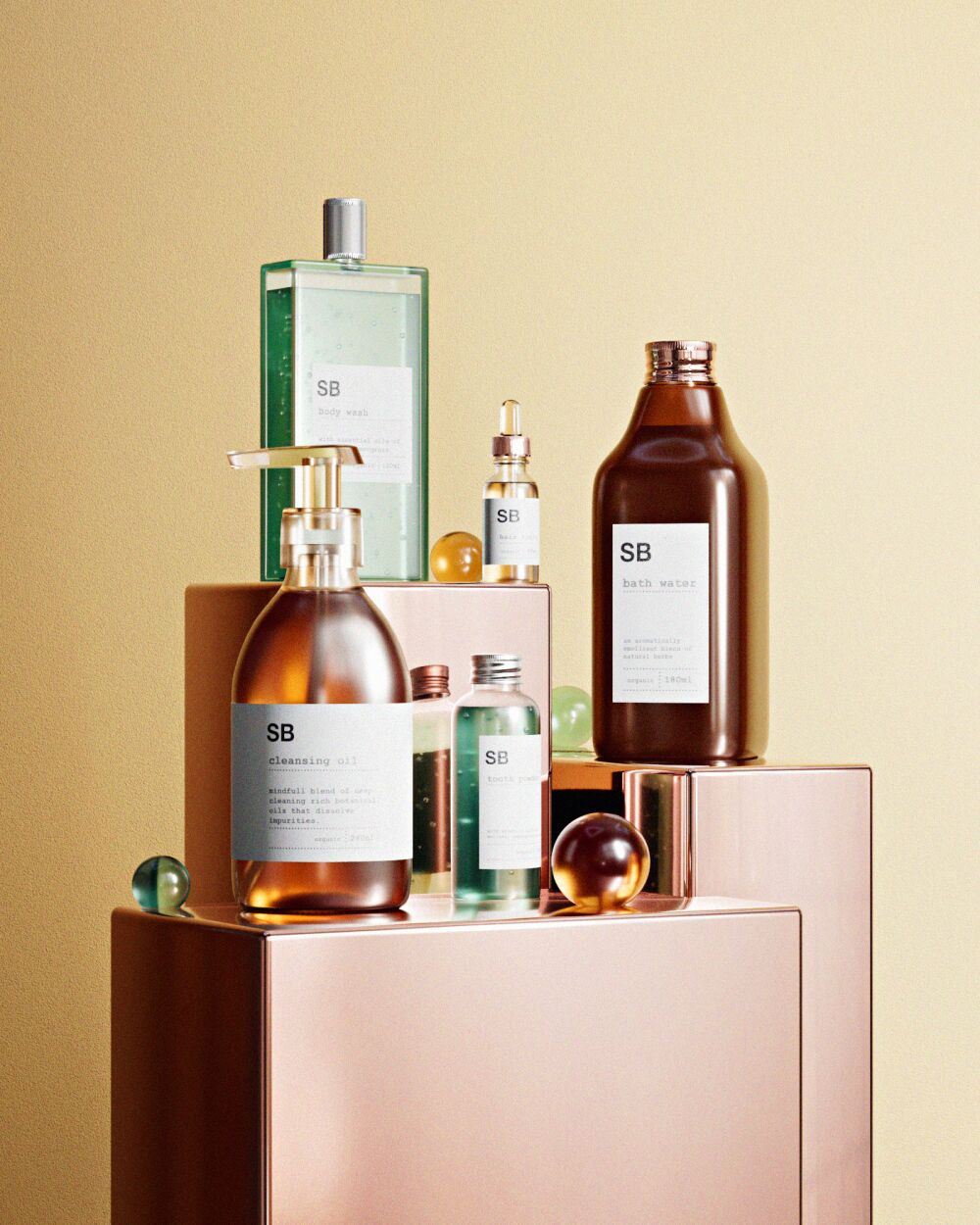 3D rendered and moddeled by Stolt Studio, packaging design 