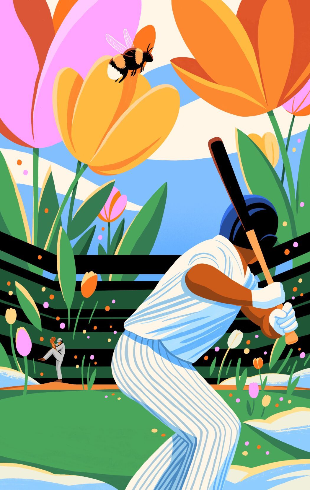 Graphic illustration art by Petra Eriksson