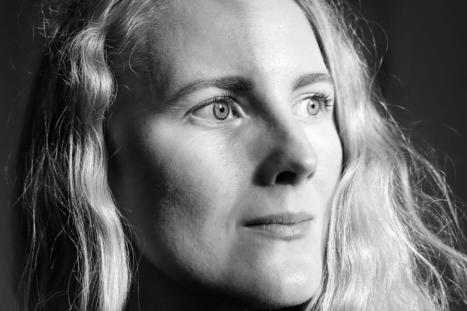 Portrait of the illustrator Petra Eriksson