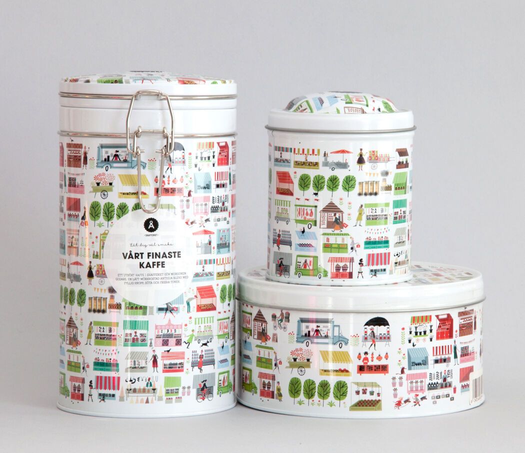 Package design and illustration by Klas Fahlén