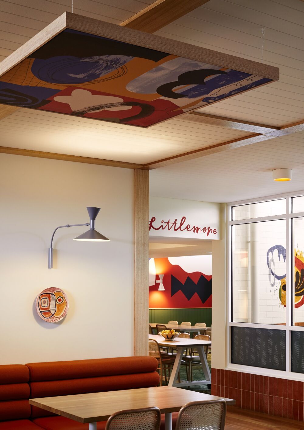 Graphic art installation by Elin Matilda Andersson