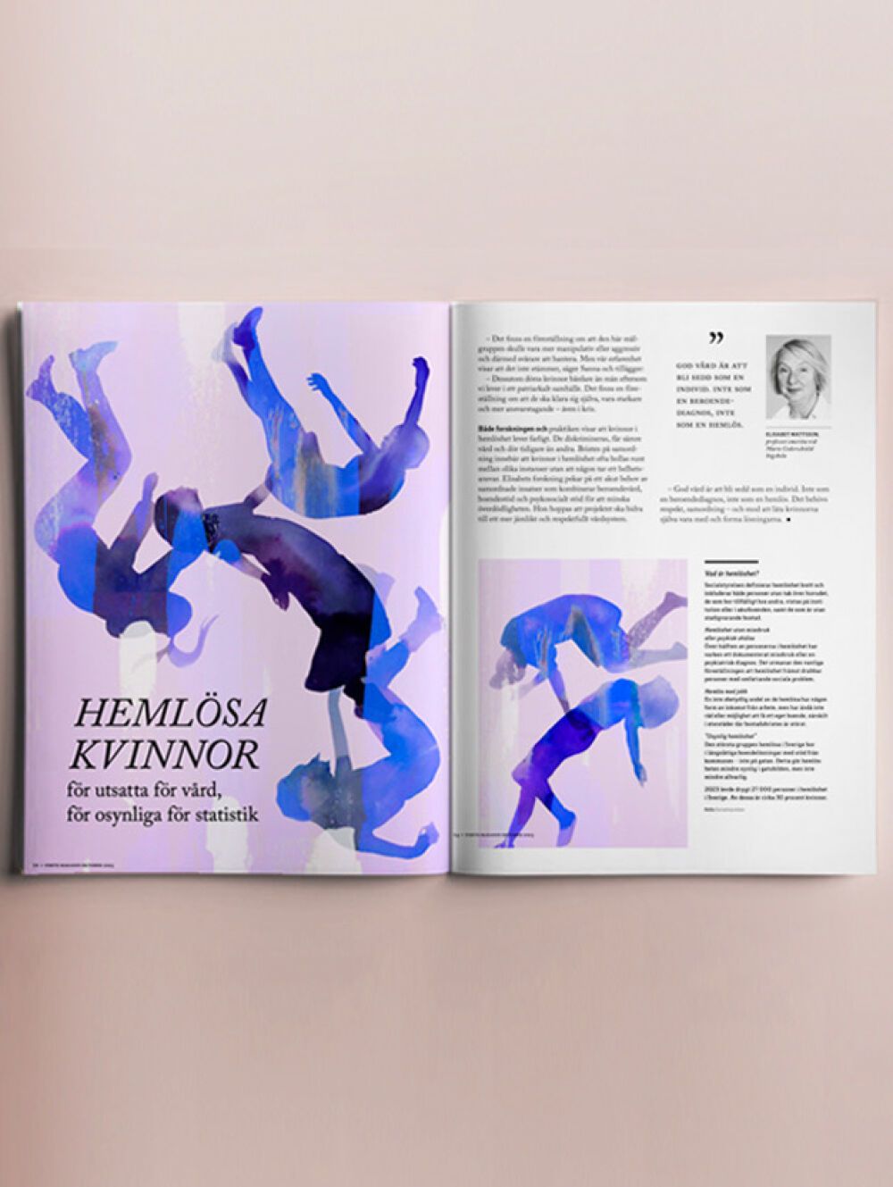 Illustration by the artist Stina Persson