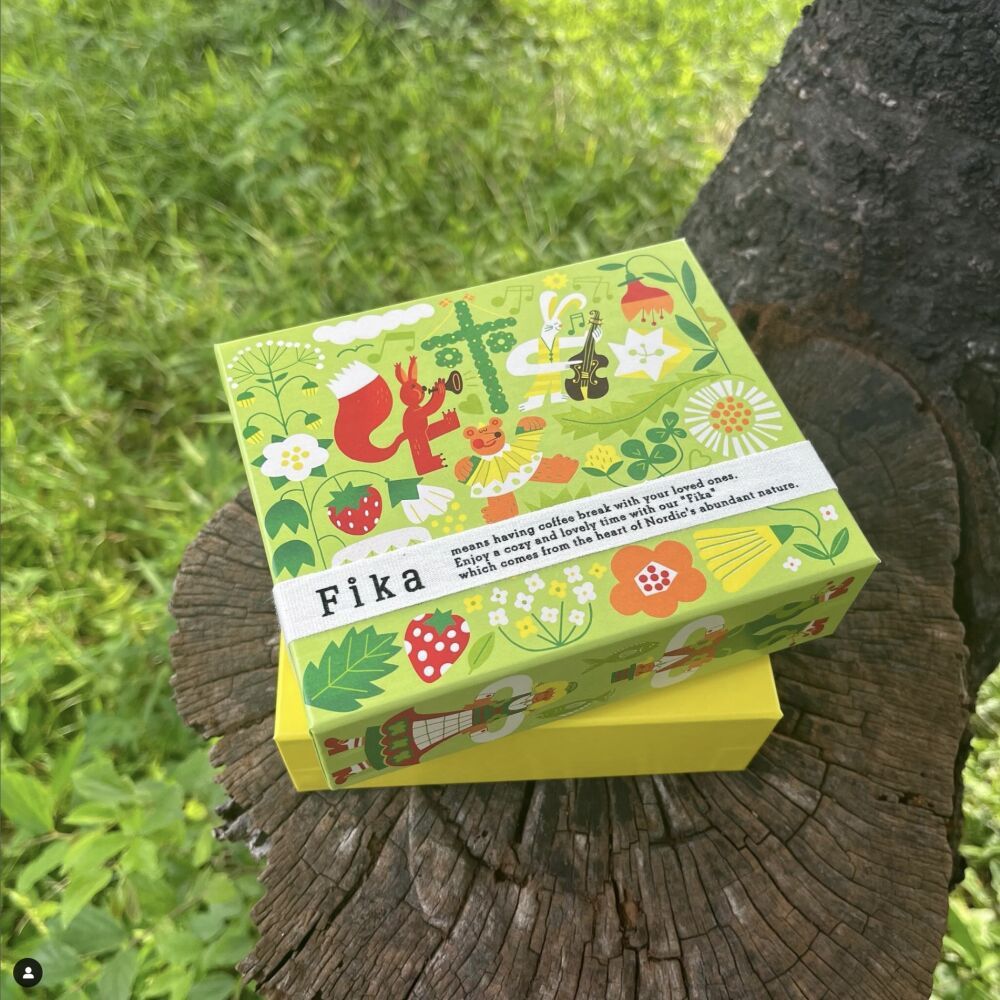 Packaging illustration by Elin Matilda Andersson