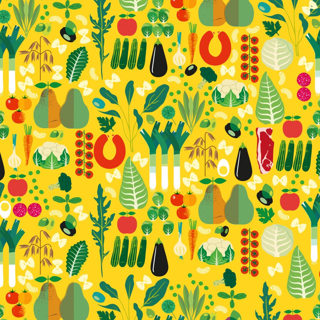 Foody illustration by Lotta Külhorn