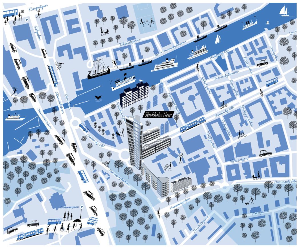 Graphic artwork by Klas Fahlén