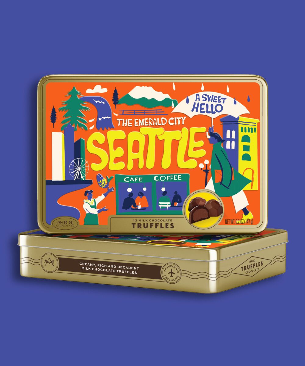 Illustration and hand typo, package design by Erica Jacobson