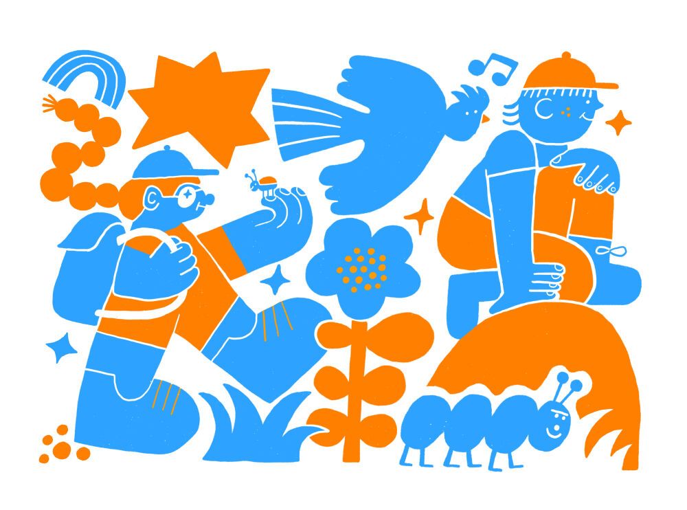 Graphic art and illustration by the artist Elin Matilda Andersson