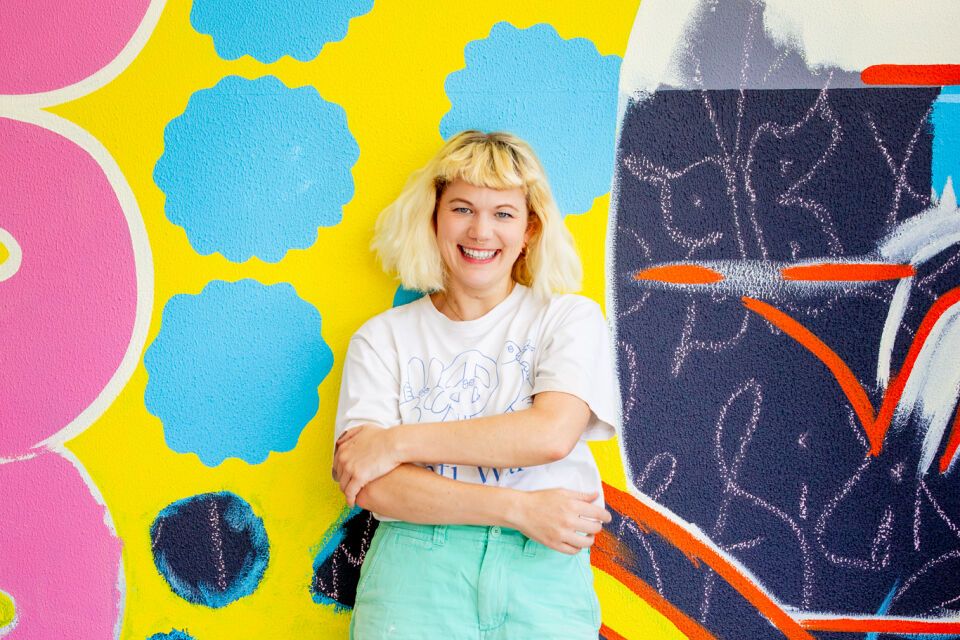 Portrait of the artist Elin Matilda Andersson