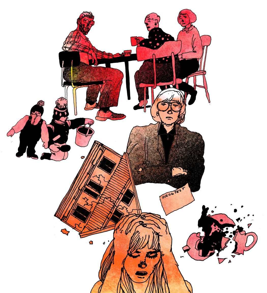 Illustration art by the drawing artist Dennis Eriksson