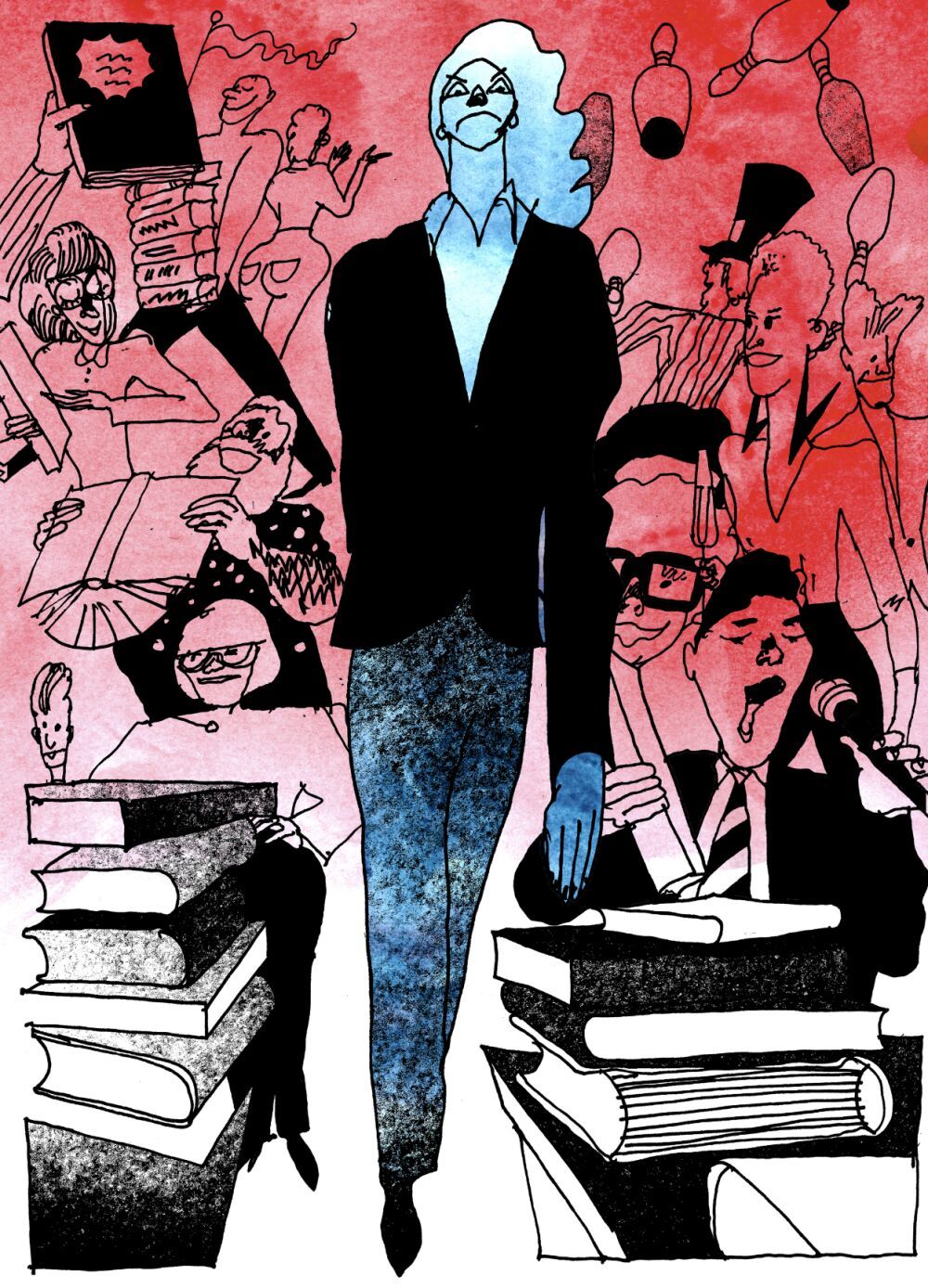 Illustration art by the artist Dennis Eriksson