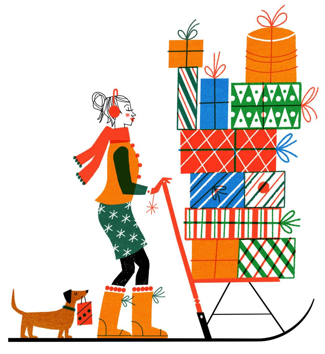 Christmas koncept illustrated by Klas Fahlén