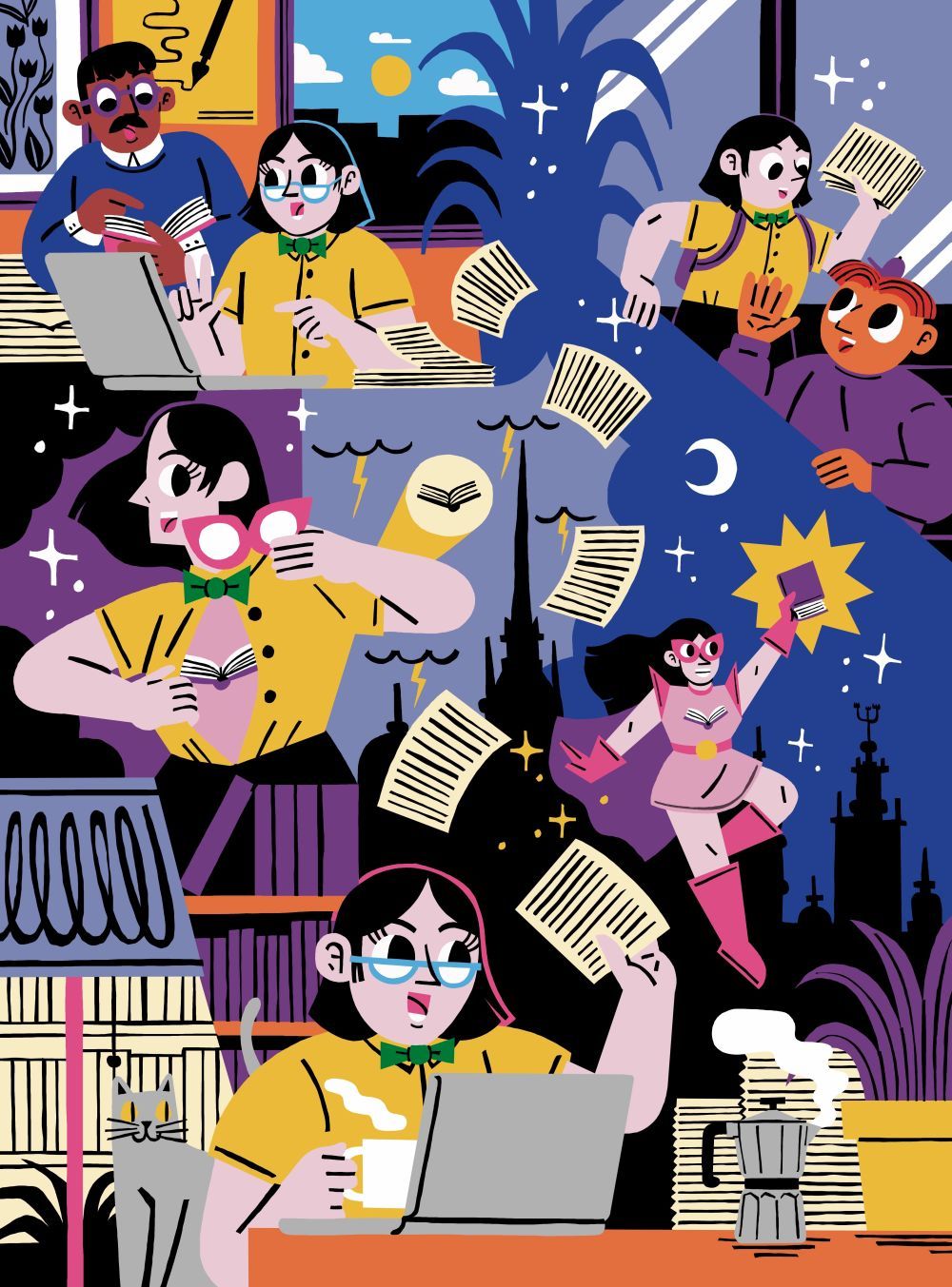 Illustration concept by queer artist Fredde Lanka