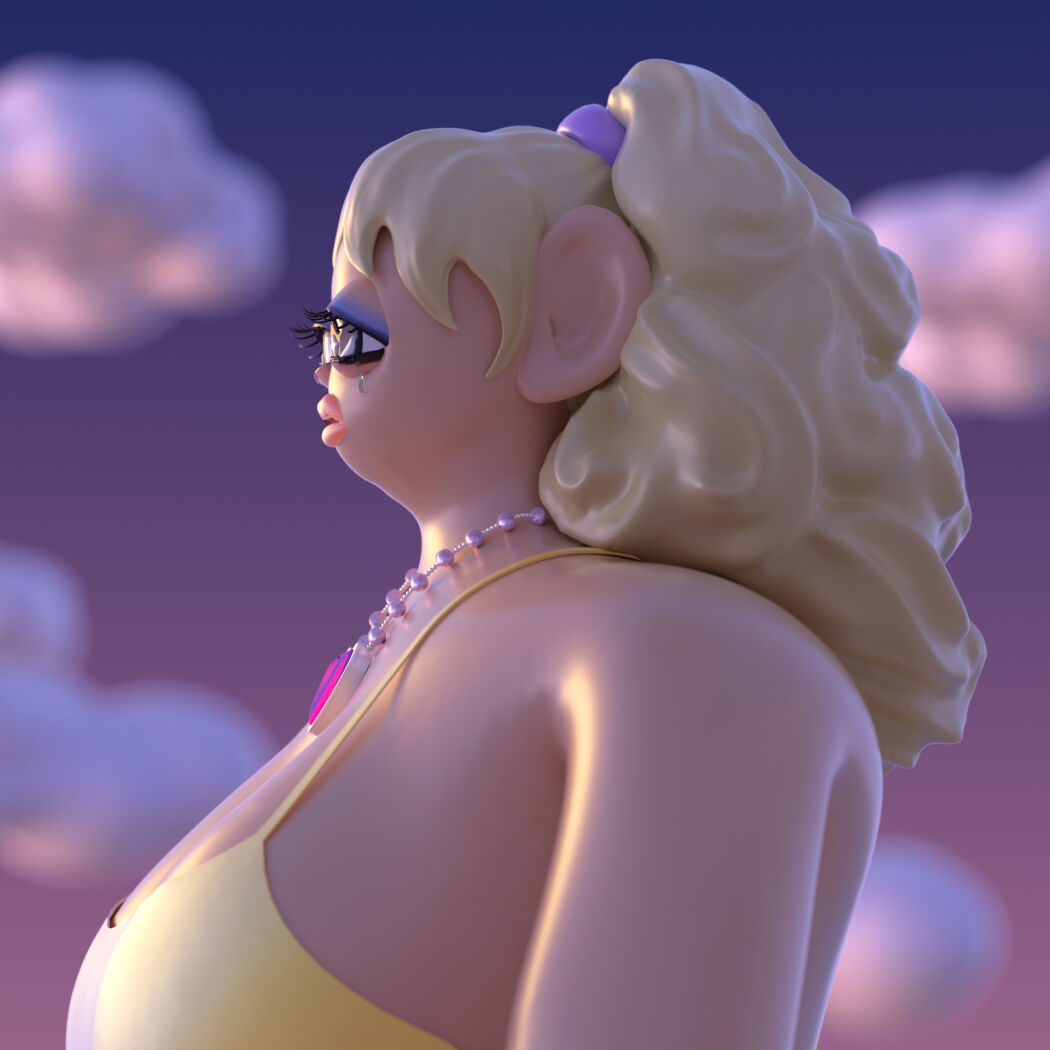 3D music video for Sarah Klangs song Love so Cruel, 3D by Double Up Studio, character design by Comic Artist Moa Romanova