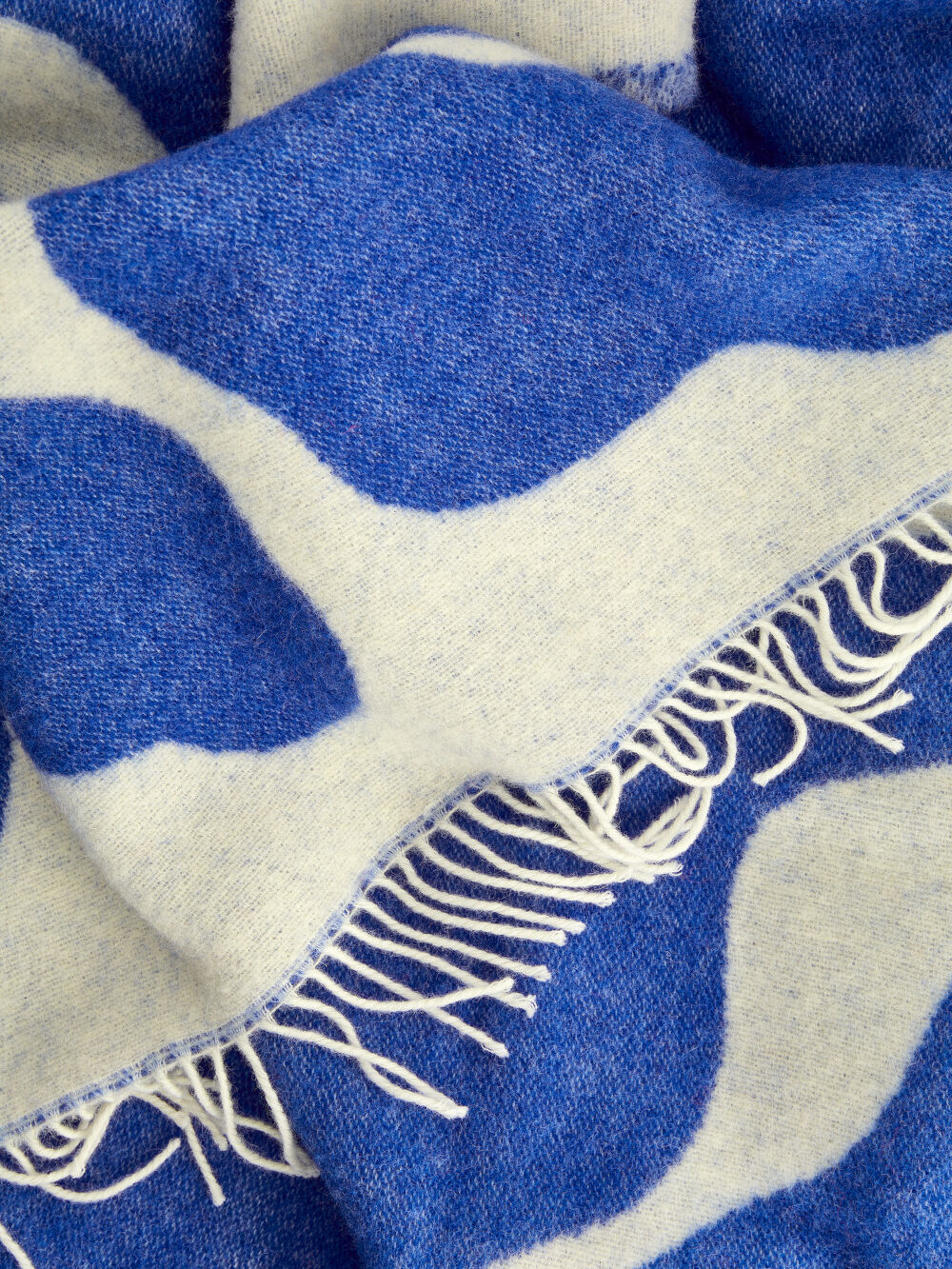 Blue blanket pattern by Linnéa Andersson