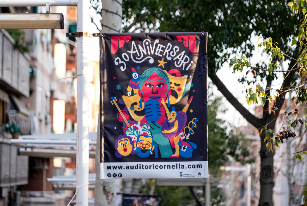 Illustrated advertising campaign by Jose Antonio Roda