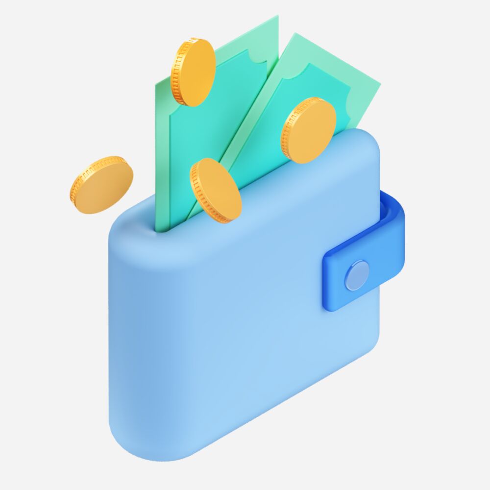Computer generated 3D icon