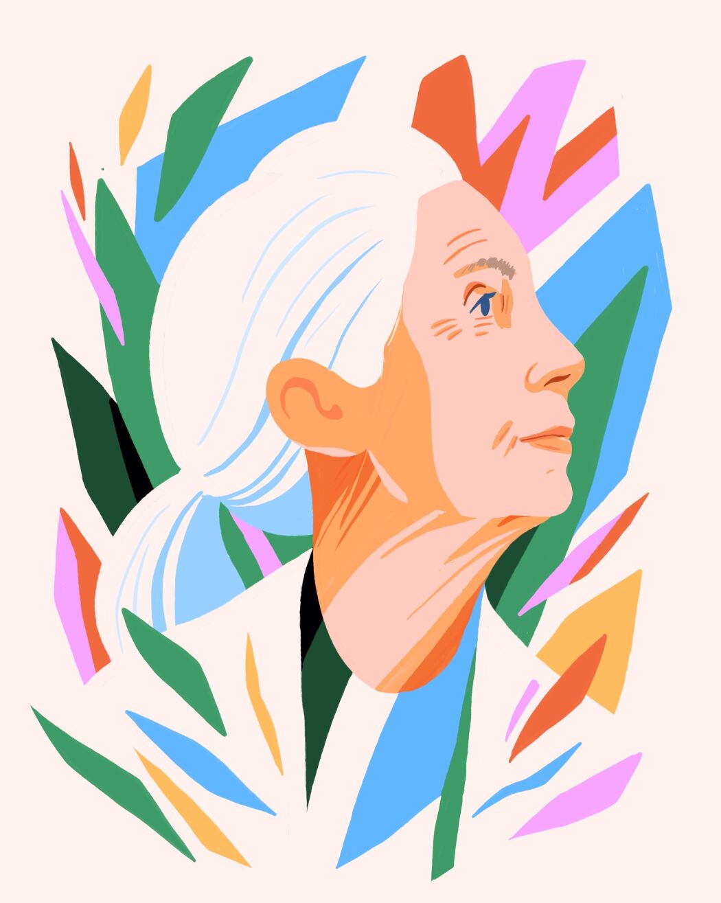 Lovely artwork illustrated by vector artist Petra Eriksson