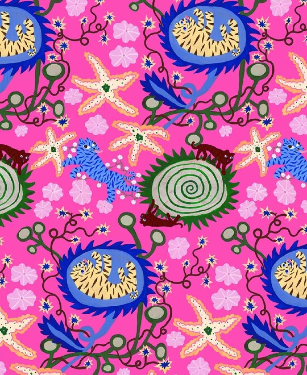 Pattern design by the contemporary artist Yoyo Nasty