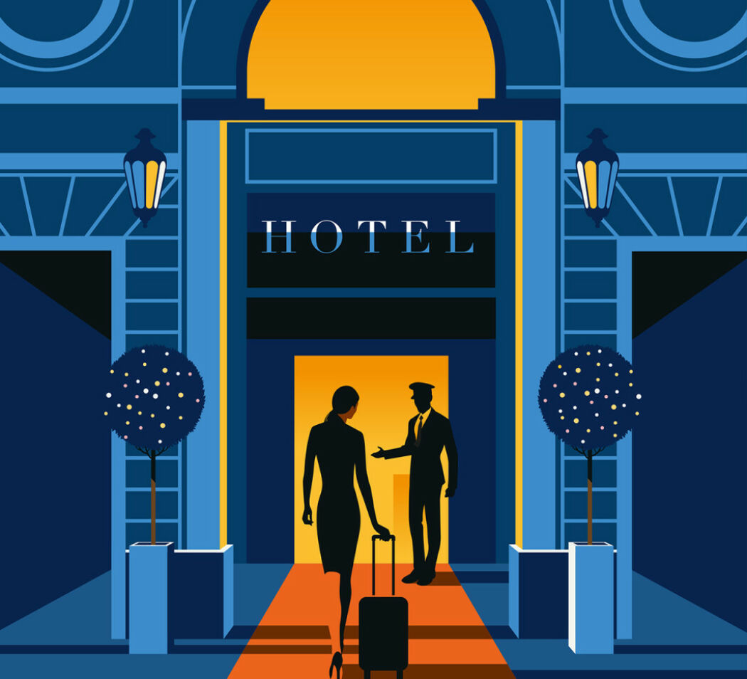 Traveling editorial illustrations by Bo Lundberg for The Sunday Times