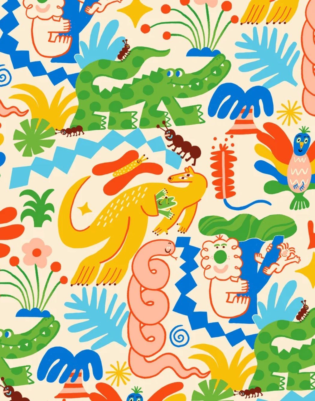 Illustrated pattern and concept by Elin Matilda Andersson