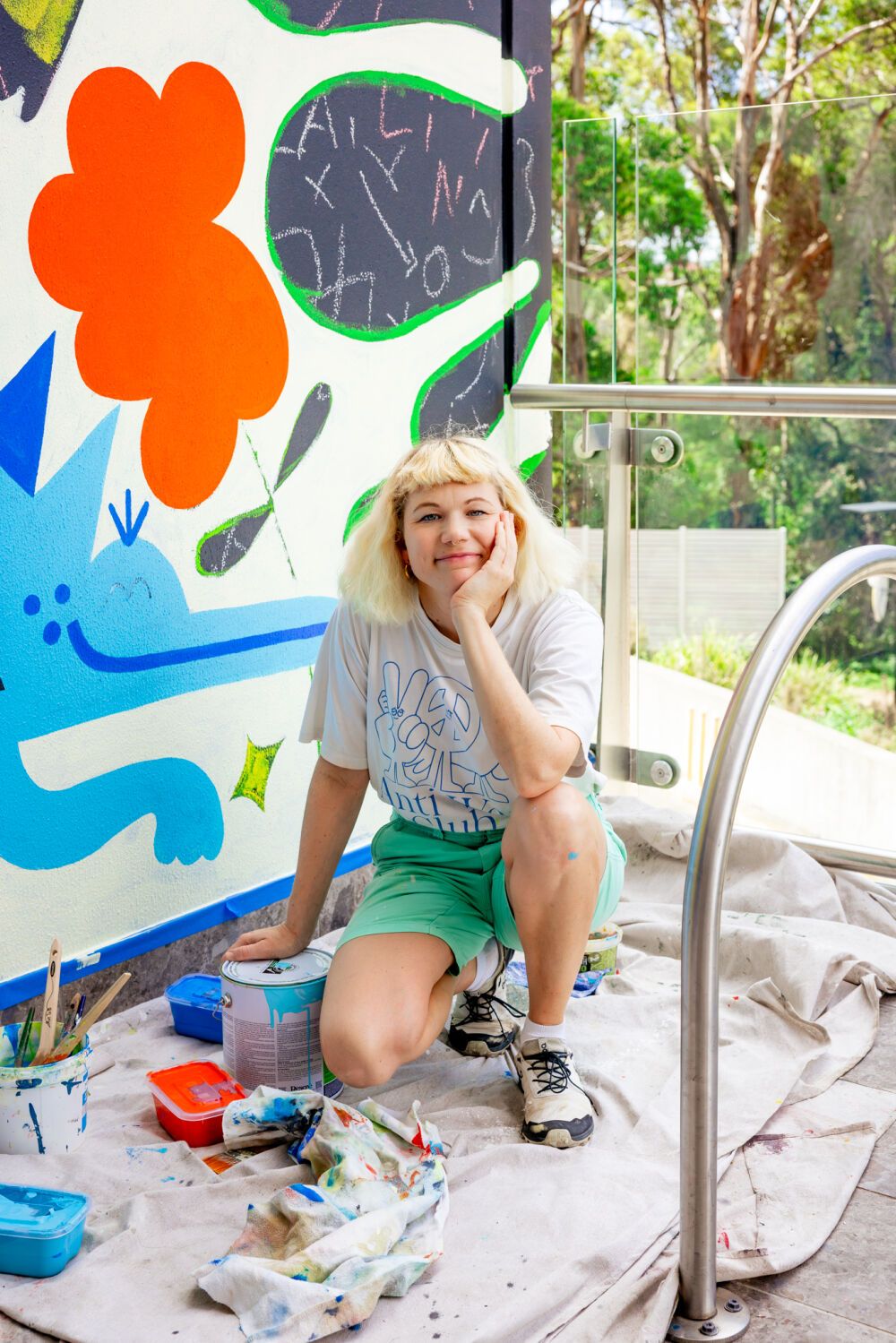 Muralpainter Elin Matilda Andersson