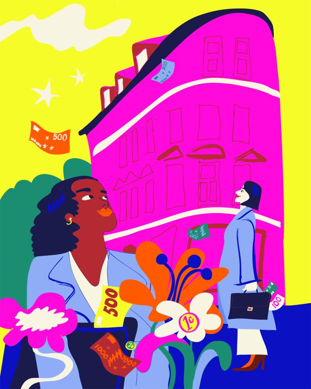 Vector illustration drawed by Erica Jacobson