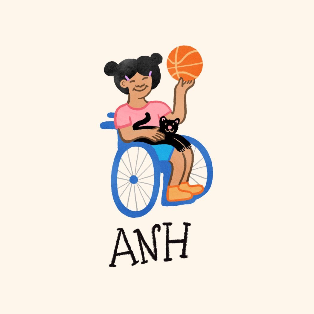 Diversity themed illustration art by the illustrator Elin Matilda Andersson