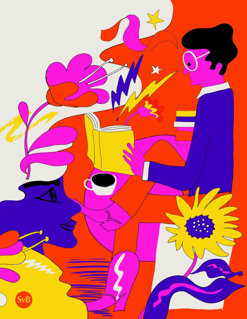 Illustration by the illustrator ERICA JACOBSON