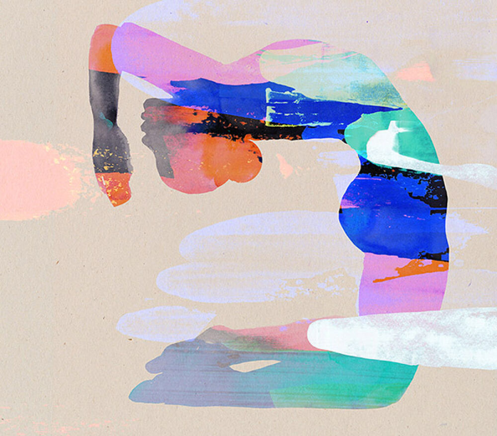 Yoga illustration by Stina Persson