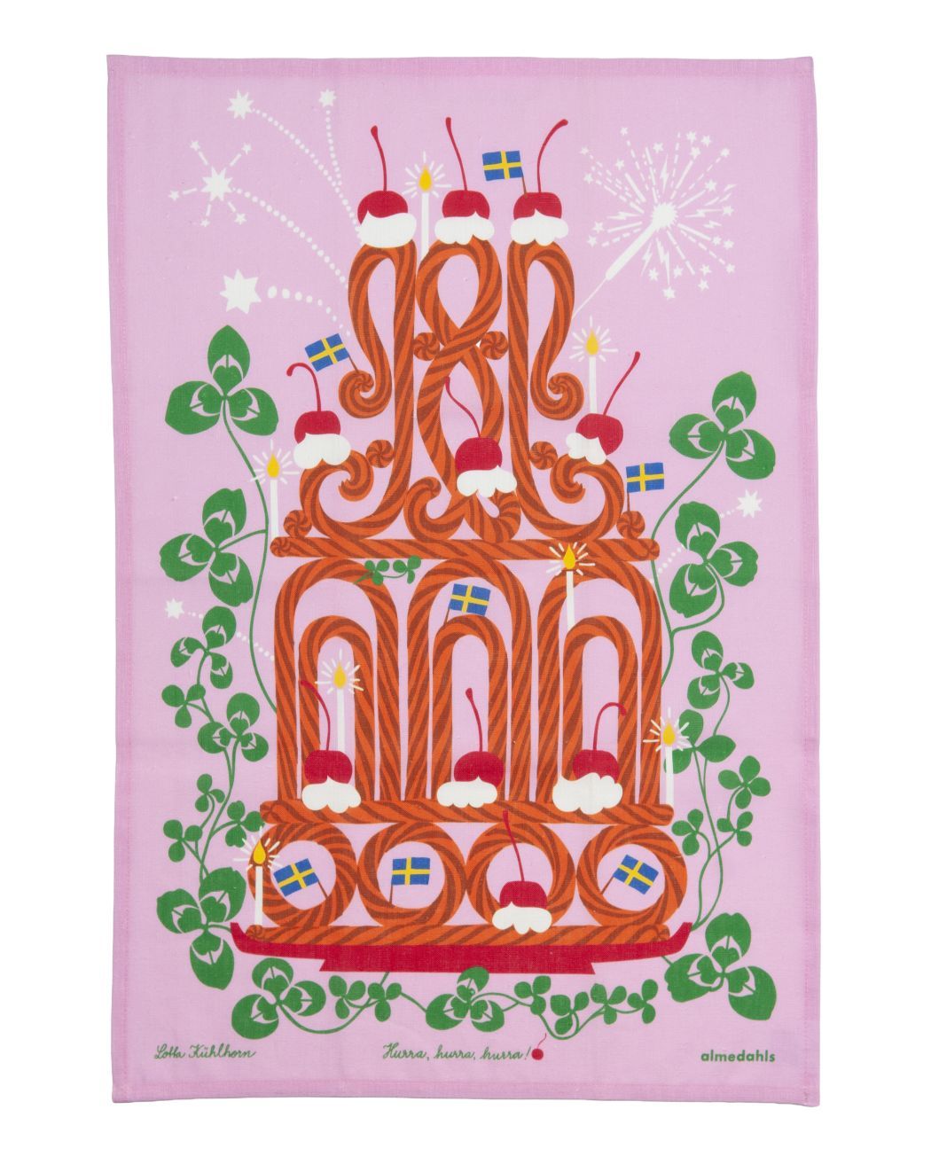 Textile design and illustration by Lotta Kühlhorn
