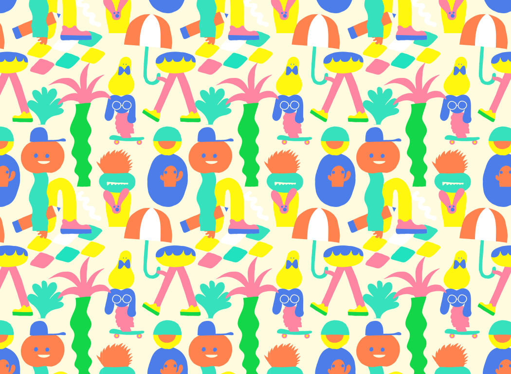 Illustrated pattern by Erica Jacobson