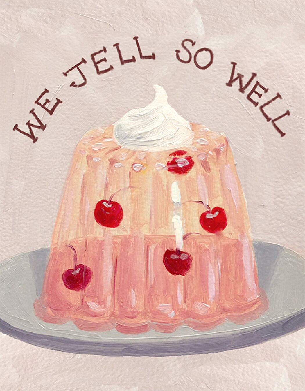 Food and lifestyle dessert illustration by Christina Gliha 